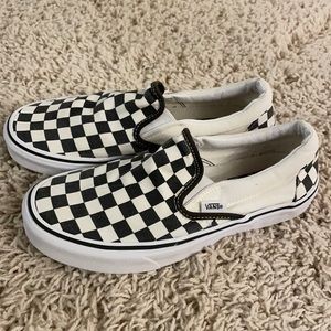 Women’s Size 8 Checkered Vans